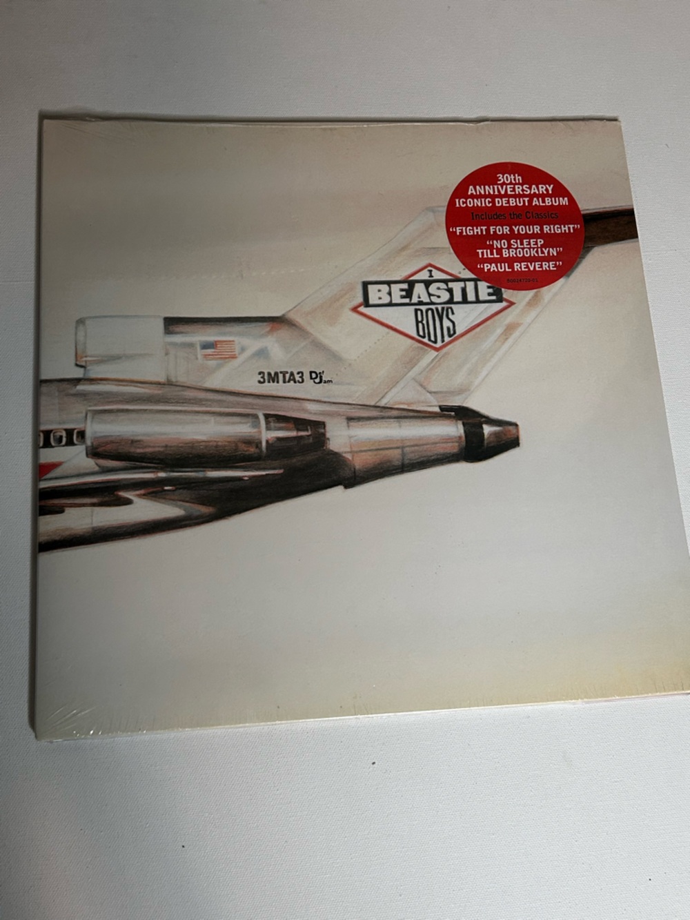 Beastie Boys Licensed To Ill LP Vinyl Sealed Unopened